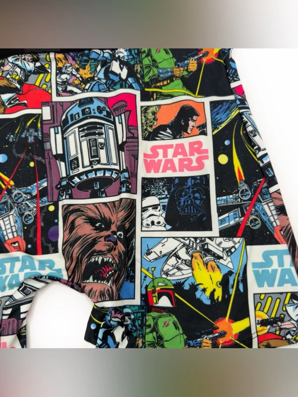 Star Wars Crazy Boxer Briefs Mens Size XL Underwear Disney Movie Gift Disneyland